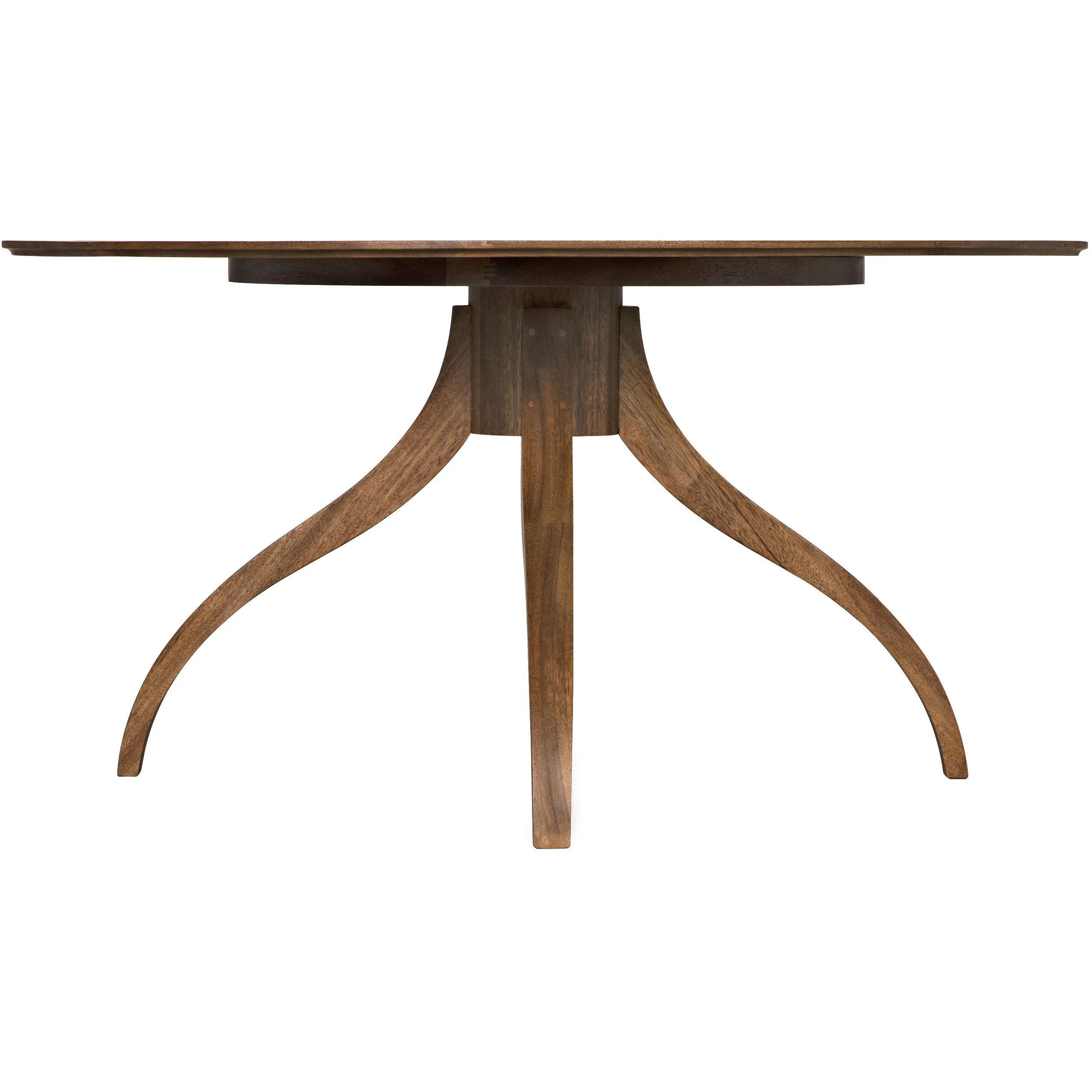 Vera 60 X 60 inch Dark Walnut Dining Table