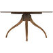 Vera 60 X 60 inch Dark Walnut Dining Table