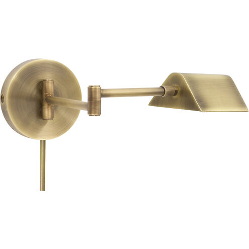 Delta LED Antique Brass Wall Lamp Wall Light