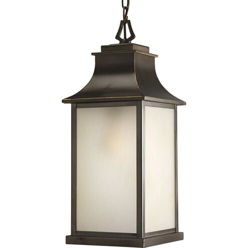 Salute 1 Light 9 inch Oil Rubbed Bronze Outdoor Hanging Lantern