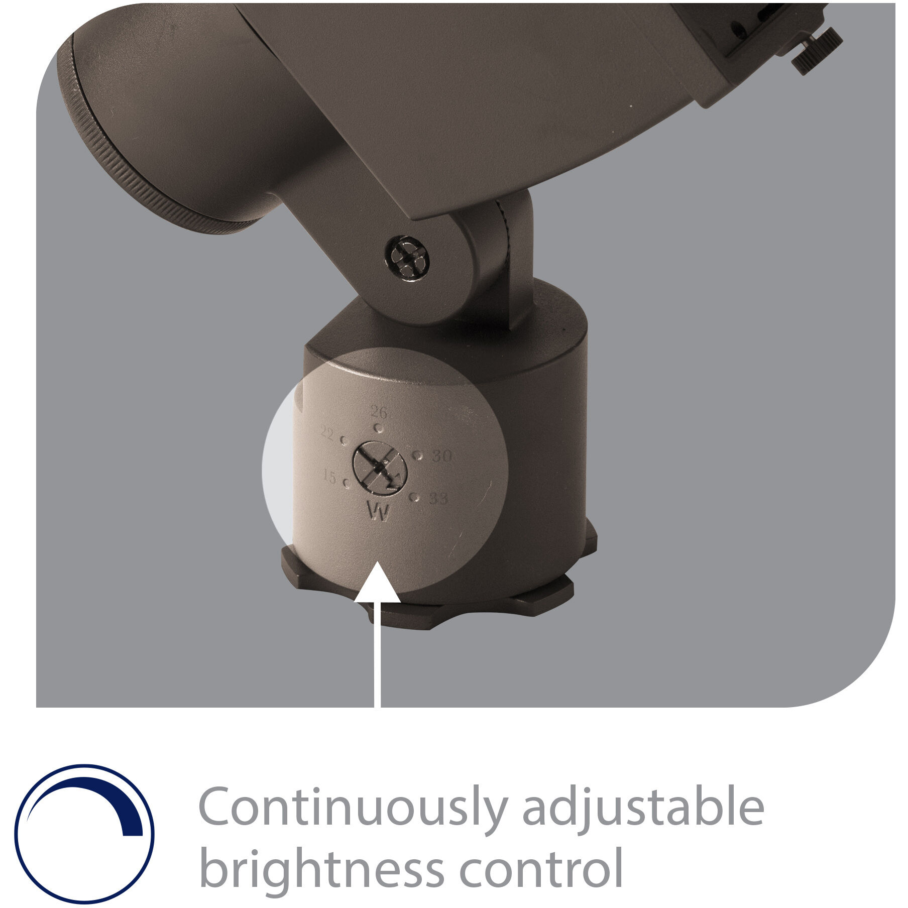 Tyler Bronze 25 watt LED Spot and Flood Lighting in 3000K, WAC Landscape