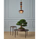 Mandeville 1 Light 11 inch Antique Gold Pendant Ceiling Light