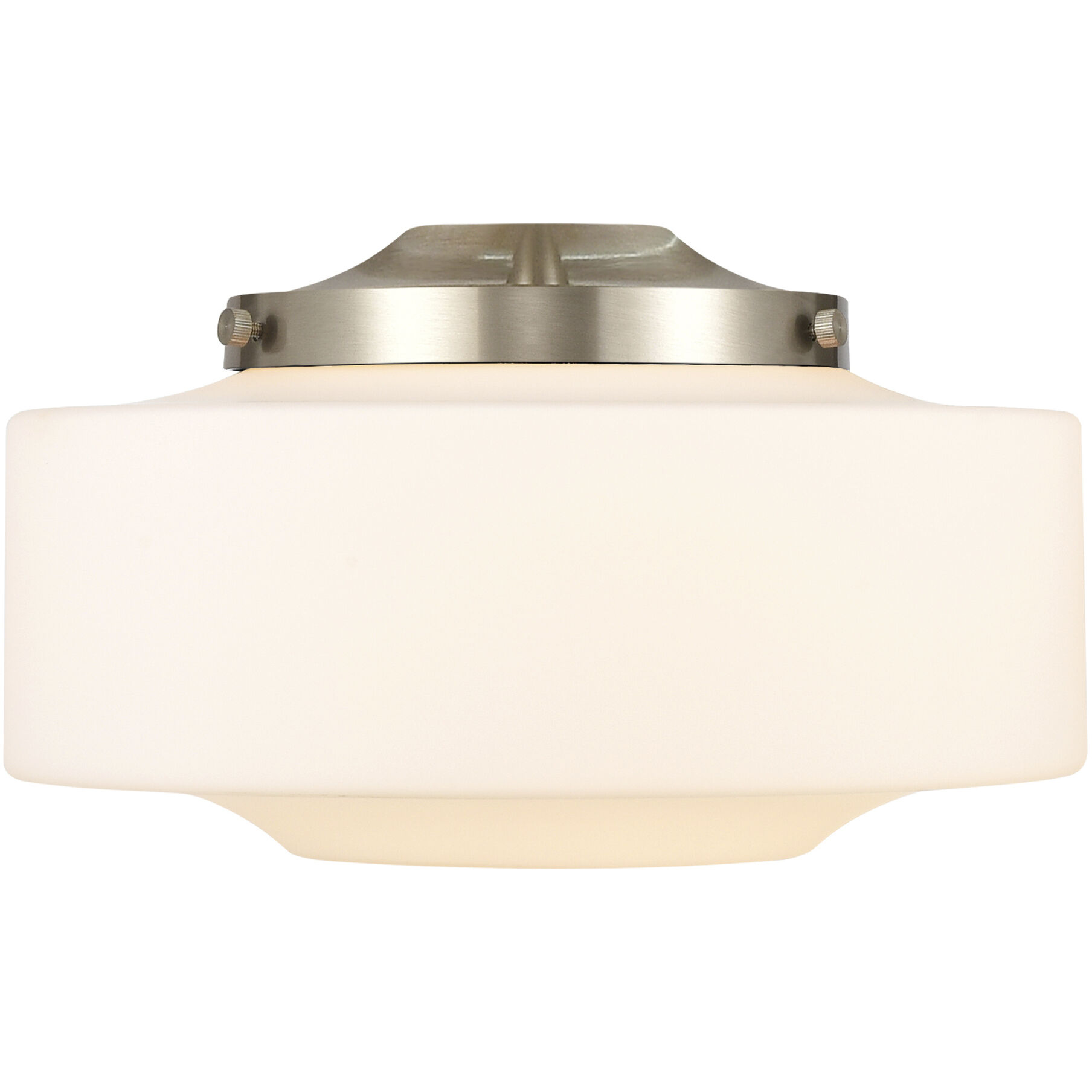 Franklin Restoration Bridgeton 1 Light 12 inch Satin Gold Mini Pendant Ceiling Light in Incandescent, Matte White