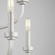 Reyes 9 Light 31 inch Classic Nickel Chandelier Ceiling Light