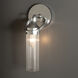 Bow 1 Light 5.8 inch Sterling Bath Sconce Wall Light
