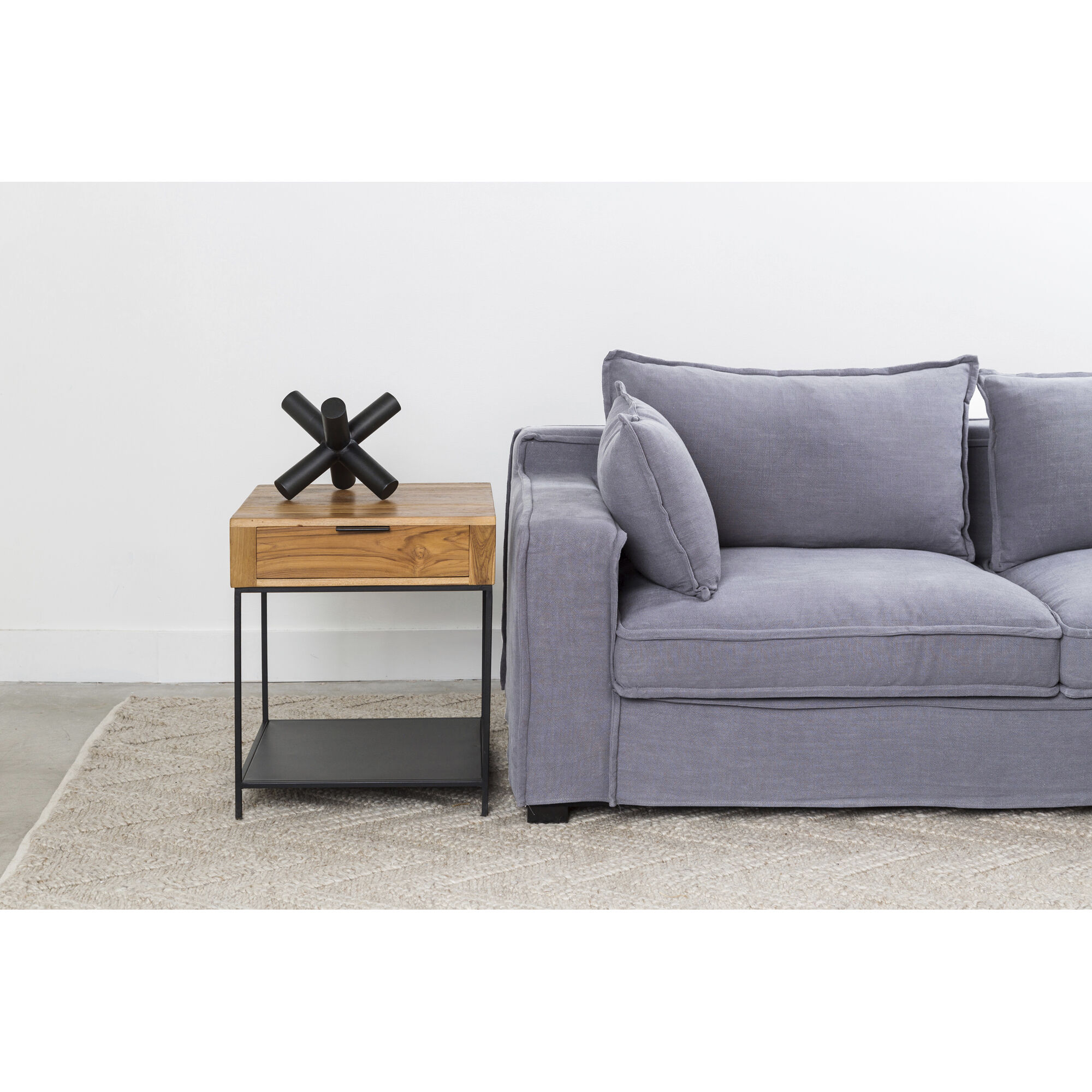 Joliet 24 X 20 inch Natural Side Table