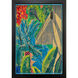 Into the Canyon / From the Yard Blue and Green and Multi and Yellow Framed Art