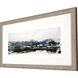 Abstract Collection Raked Silver Framed Art
