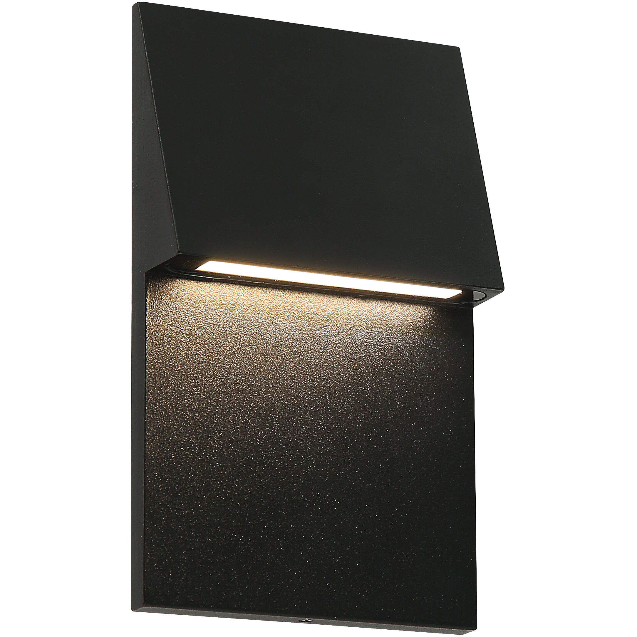 Dawn LED 3 inch Matte Black Wall Sconce Wall Light