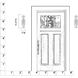 Cara 1 Light 19.25 inch Legacy Brass and Dark Matte Black Outdoor Wall Sconce