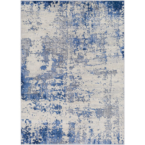 Monaco 114 X 79 inch Blue Rug in 7 x 9, Rectangle