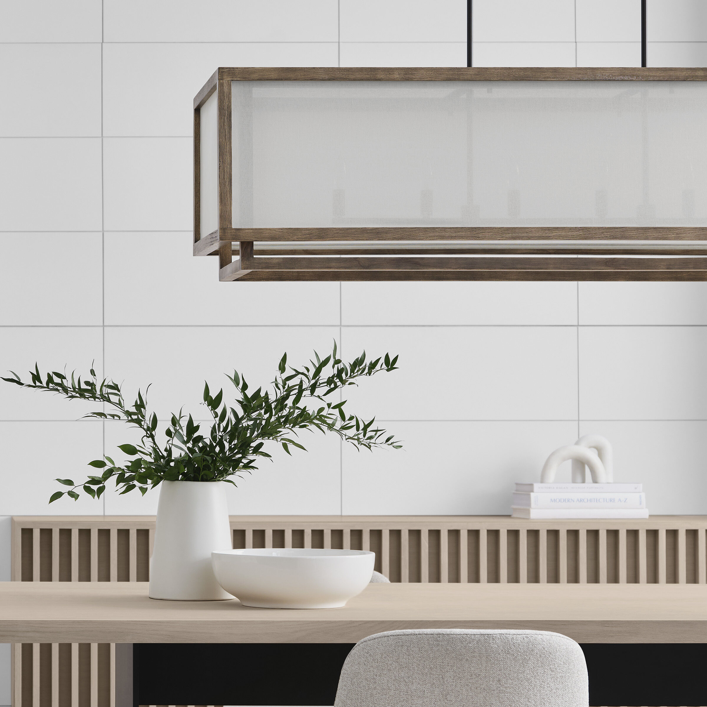 Thom Filicia Brockway Linear Chandelier Ceiling Light