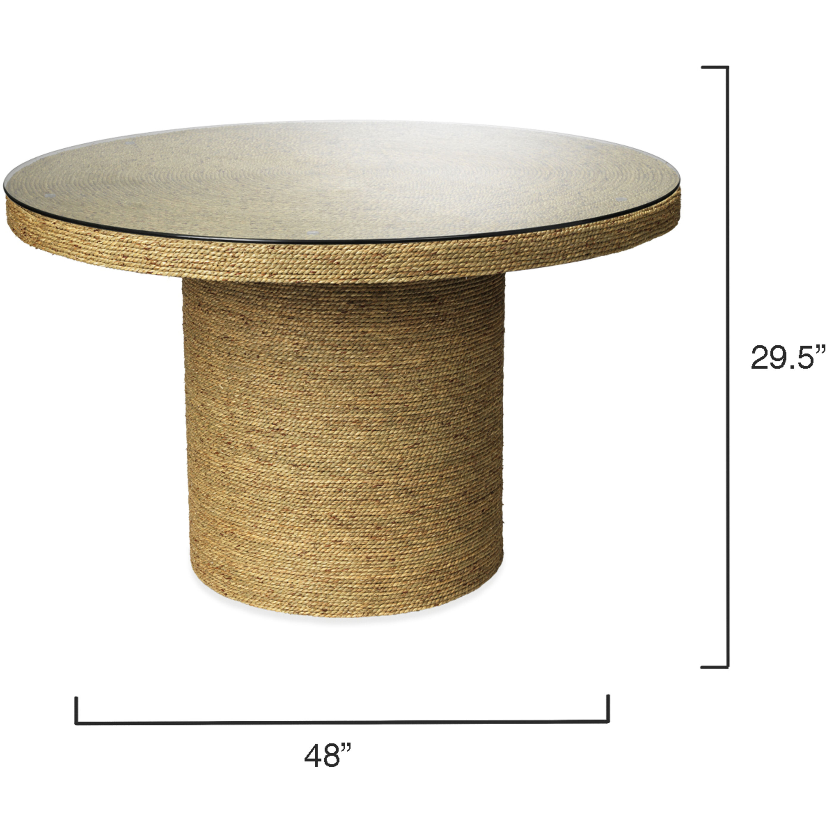 Harbor Round Natural Bistro Table