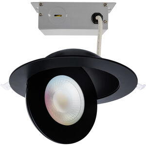 Starfish Intergrated LED Black Direct Wire Recessed