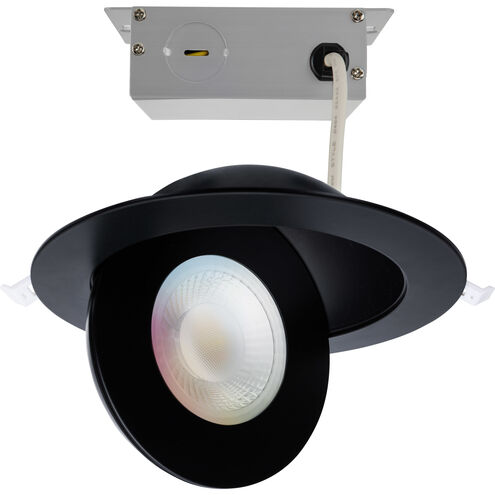 Starfish Intergrated LED Black Direct Wire Recessed
