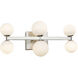 Hadleigh LED 5.25 inch Brushed Nickel Wall Sconce Wall Light