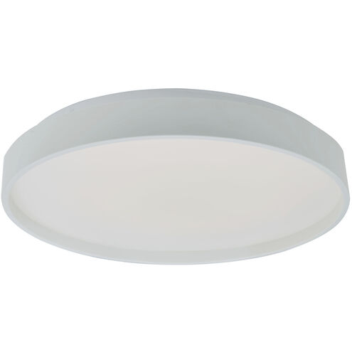 Tambourine LED 10.25 inch White Flush Mount Ceiling Light