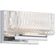Sparren LED 7.5 inch Chrome Bath Light Wall Light