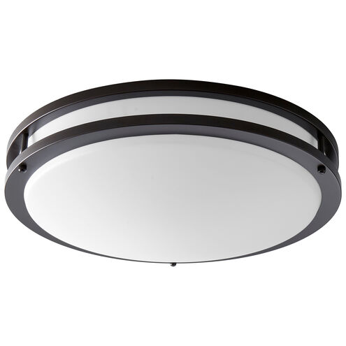 Oracle 2 Light 18 inch Oiled Bronze Flush Mount Ceiling Light
