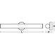 Leia LED 36.75 inch Satin Nickel Vanity Light Wall Light in 36 in
