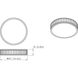 Madison LED 12.5 inch Modern Gold Flush Mount Ceiling Light