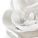 Magnolia 6 X 5 inch Sculpture in White
