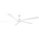 Aspen 84 inch Matte White Ceiling Fan