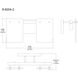 Genry 2 Light 15.25 inch Black Bathroom Vanity Light Wall Light