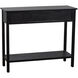 Colleen 35.5 X 12.5 inch Black and Gold Console Table