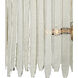 Electra 6 Light 29 inch Clear/Antique Brass Chandelier Ceiling Light