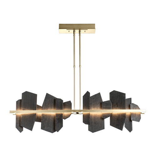 Ardesia Linear Pendant Ceiling Light in White