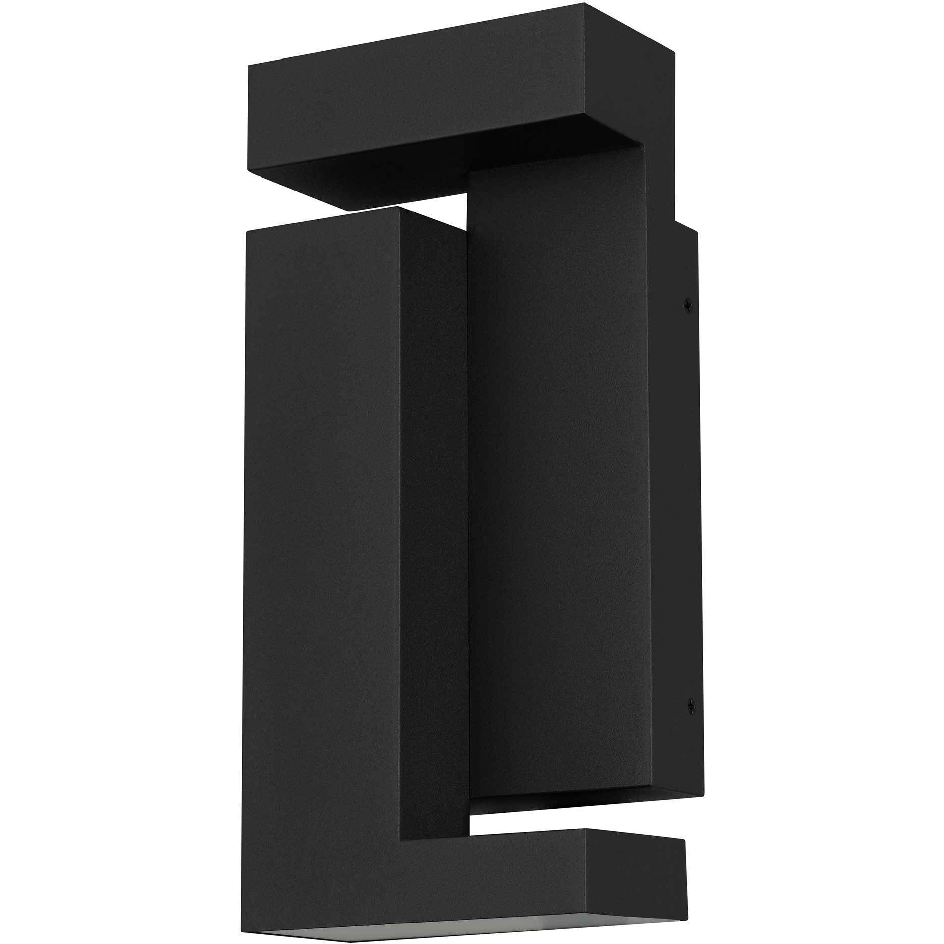 Dance LED 11.25 inch Sand Black Outdoor Wall Sconce