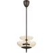 Fiorello 3 Light 14.5 inch Forged Bronze Convertible Pendant Ceiling Light