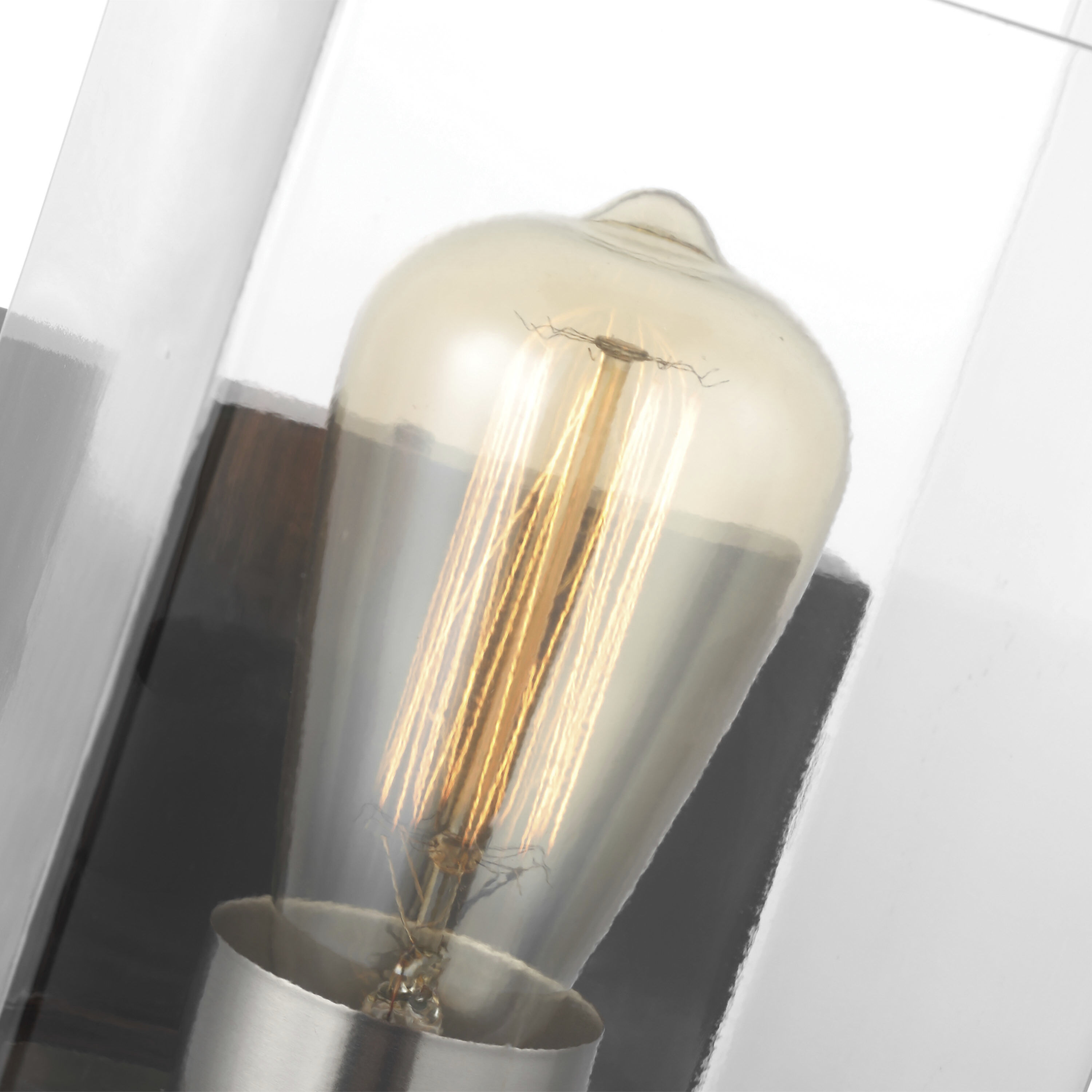 Crossroads 1 Light 5.38 inch Matte Black Bathroom Vanity Lights Wall Light