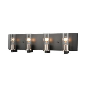 Sambre 4 Light 32 inch Multiple Finishes and Graphite Vanity Light Wall Light
