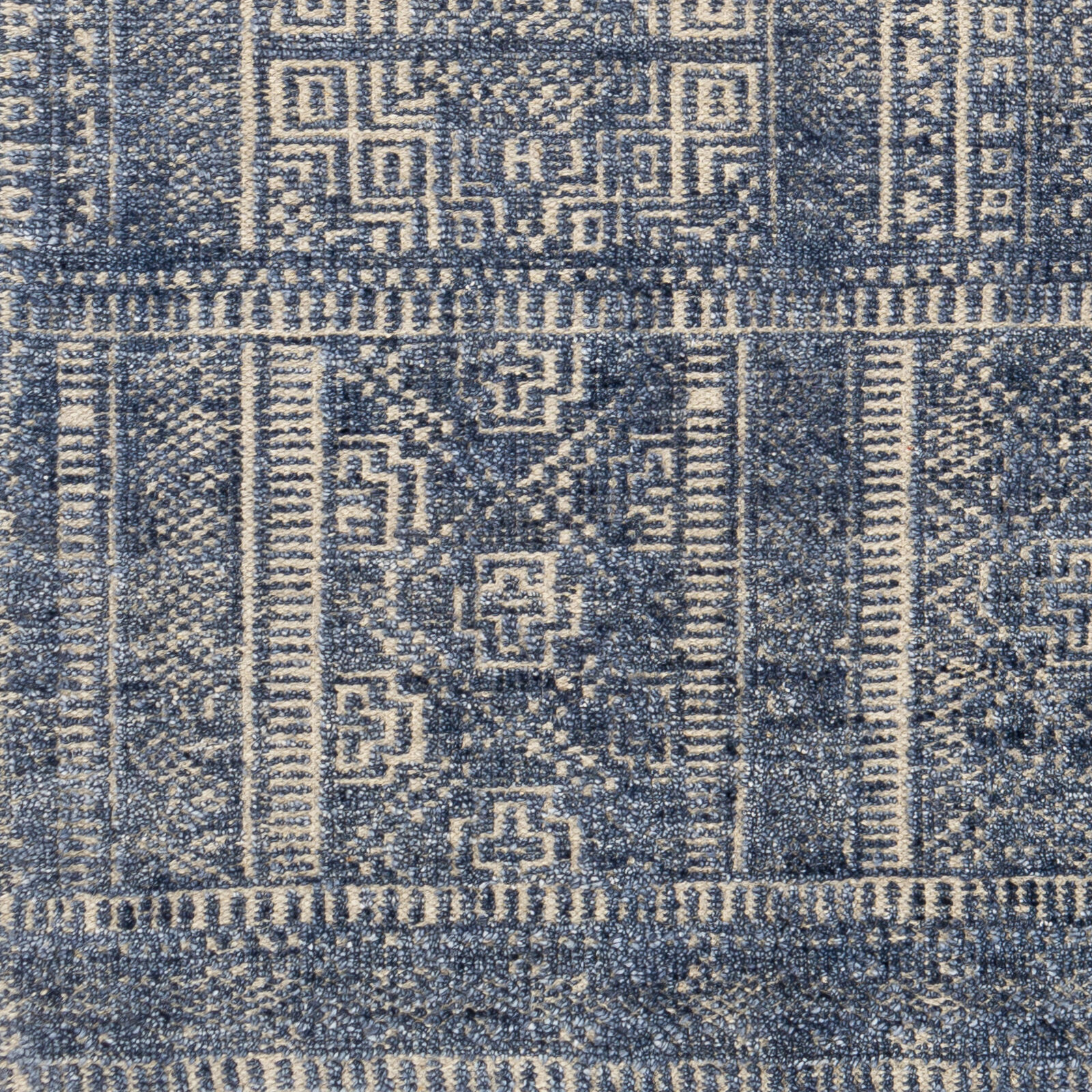 Sylvia 36 X 24 inch Dark Blue Rug, Rectangle