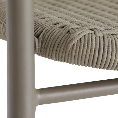 Feller Fossil and Gray Outdoor Dining Chair