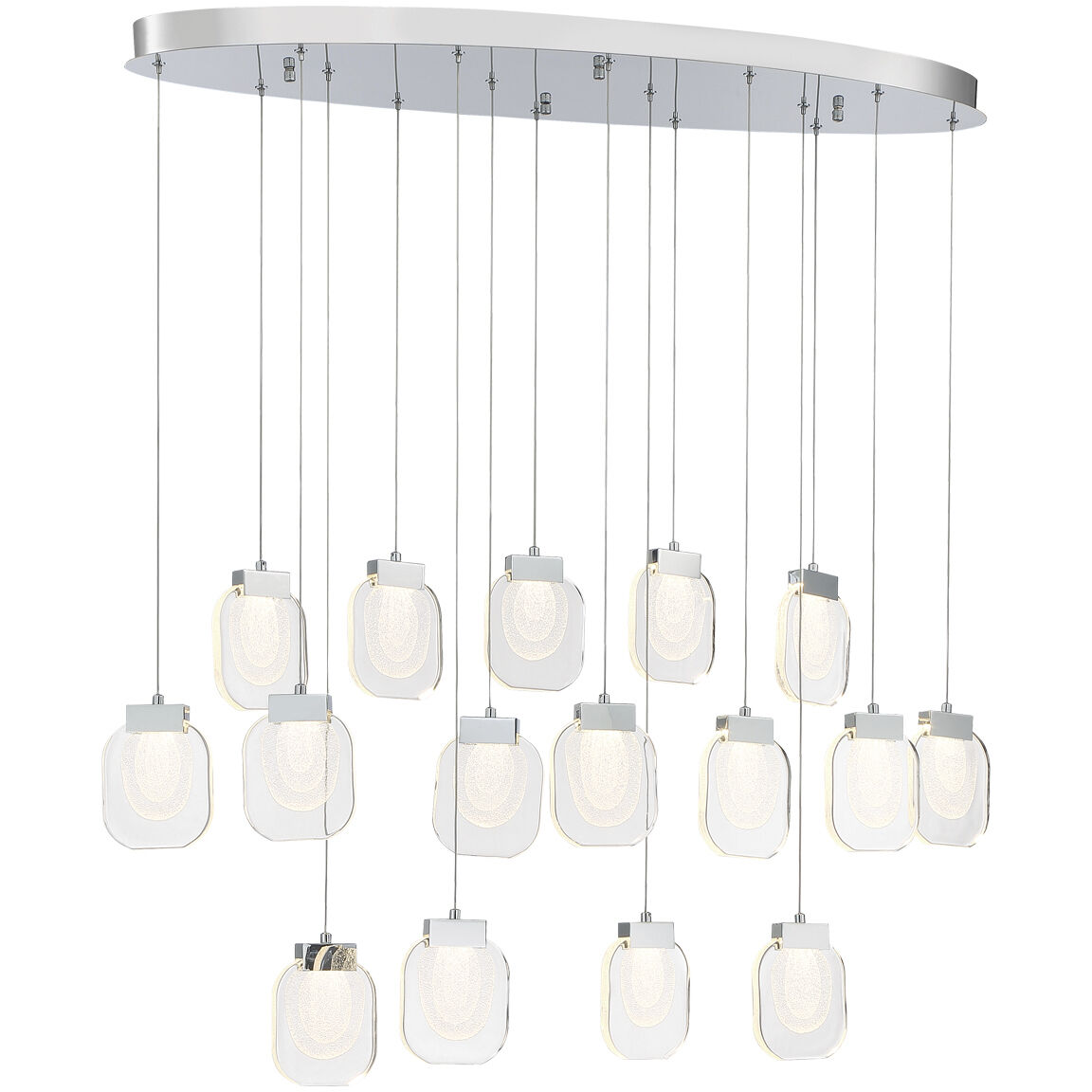 Paget 16 Light 14 inch Chrome Chandelier Ceiling Light