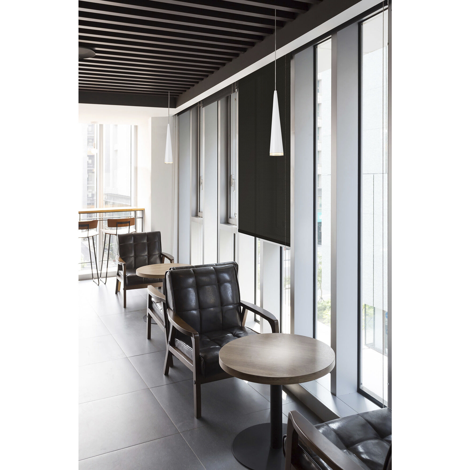 Mina Pendant Ceiling Light in White