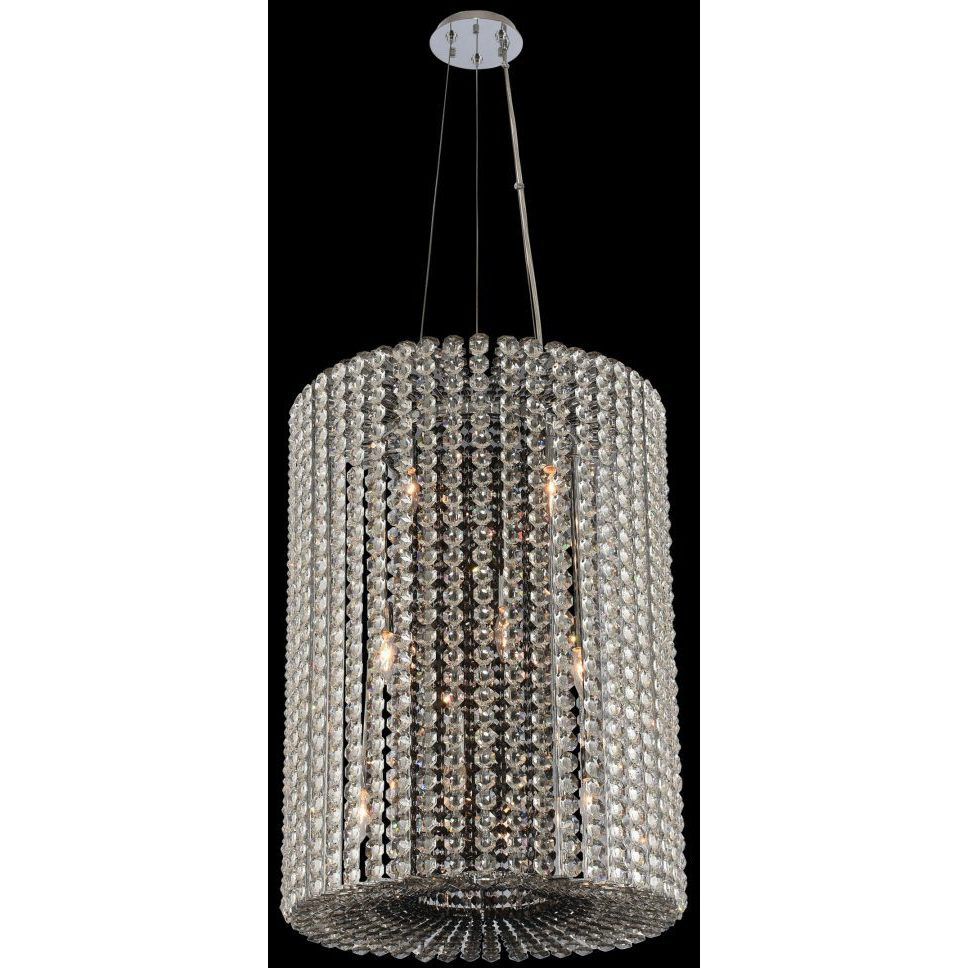 Anello 6 Light 23 inch Chrome Foyer Light Ceiling Light