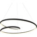 Ampersand LED 31.5 inch Black Pendant Ceiling Light