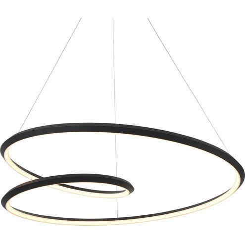 Ampersand LED 31.5 inch Black Pendant Ceiling Light