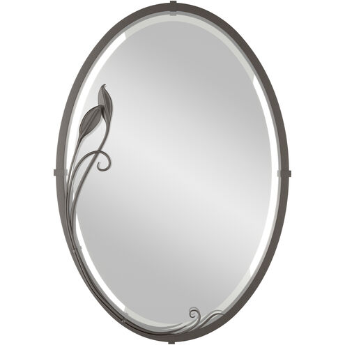 Beveled 31.7 X 22.3 inch Oil Rubbed Bronze Mirror, Oval