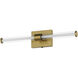 Fuse LED 23.25 inch Natural Aged Brass Bath Vanity Wall Light