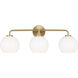 Orley 3 Light 26.50 inch Bathroom Vanity Light