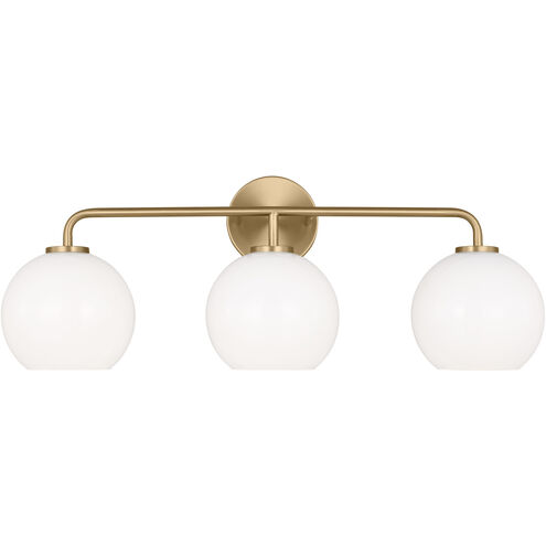 Orley 3 Light 26.5 inch Satin Brass Wall Bath Fixture Wall Light