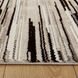 Sesia 94 X 32 inch Black/Grey Rug in 2 x 8