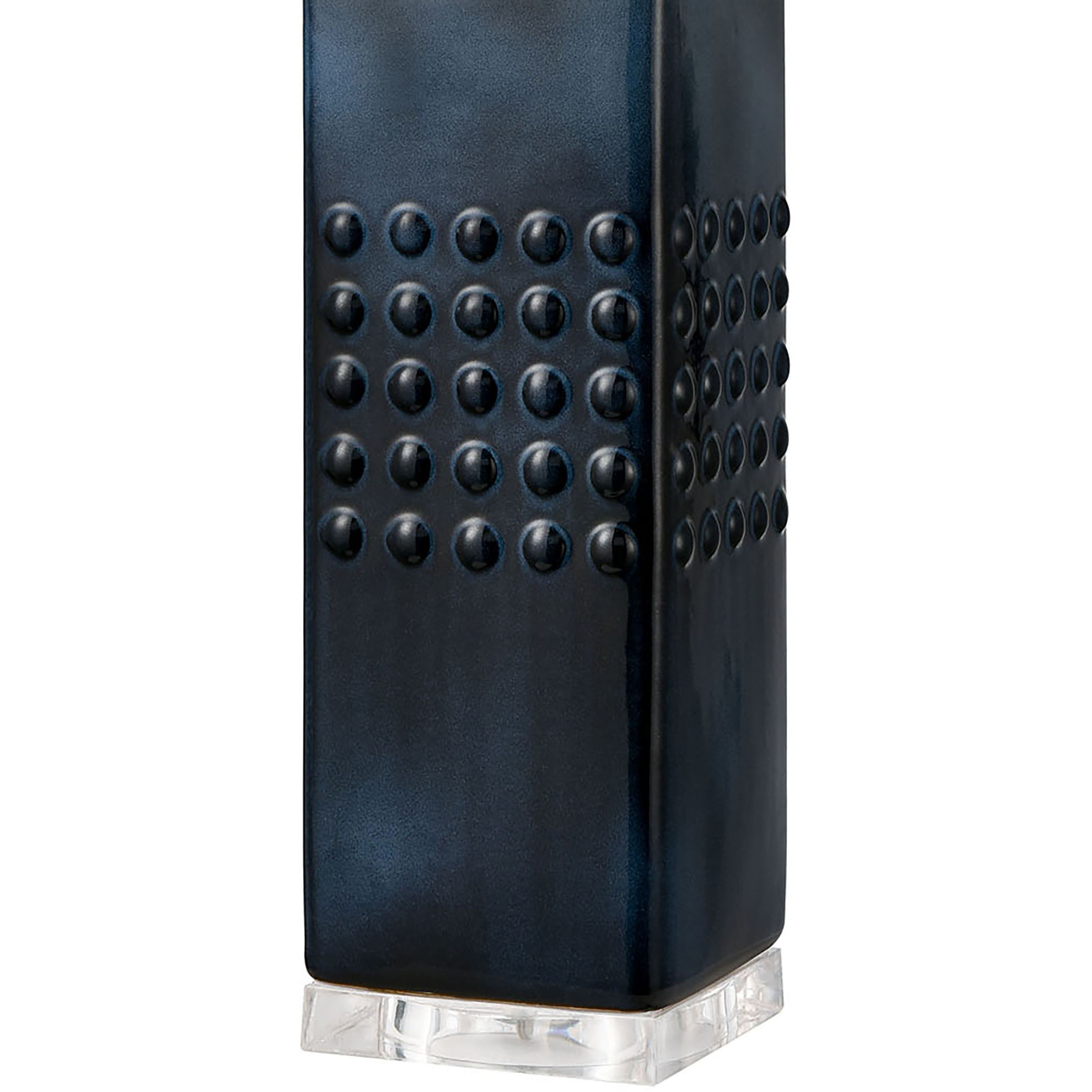 Easdale 30 inch 150 watt Navy Table Lamp Portable Light