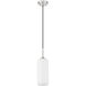 Monty 1 Light 5.25 inch Brushed Nickel Pendant Ceiling Light