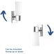 Zura 1 Light 5 inch Polished Chrome Bath Vanity Wall Light, Design Series